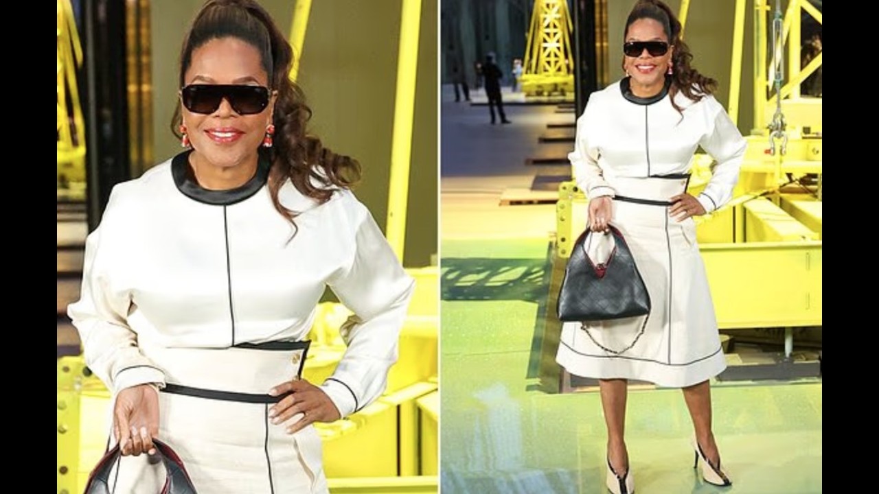 Oprah Winfrey shows off slim figure at Chanel show during Paris Fashion Week【News】