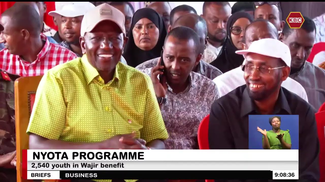 President Ruto tells off critics of NYOTA program