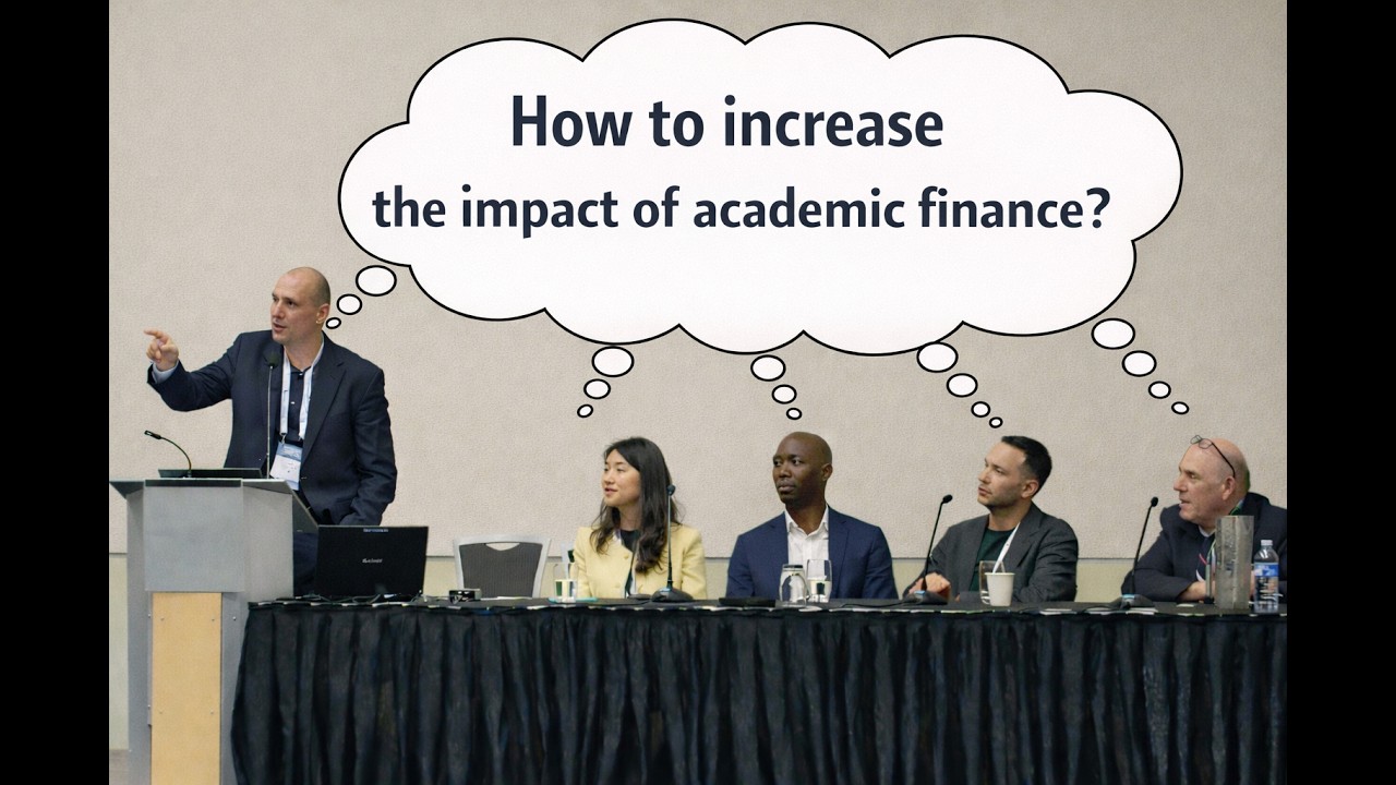 Increasing the impact of academic finance (FMA panel)