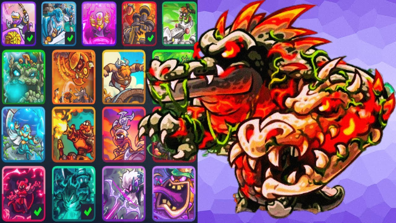 What tower can defeat boss Abominor？Kingdom Rush 5 Alliance Ancient Hunger 王國保衛戰5 什麼防禦塔可以打敗 噬界災鱷 呢？