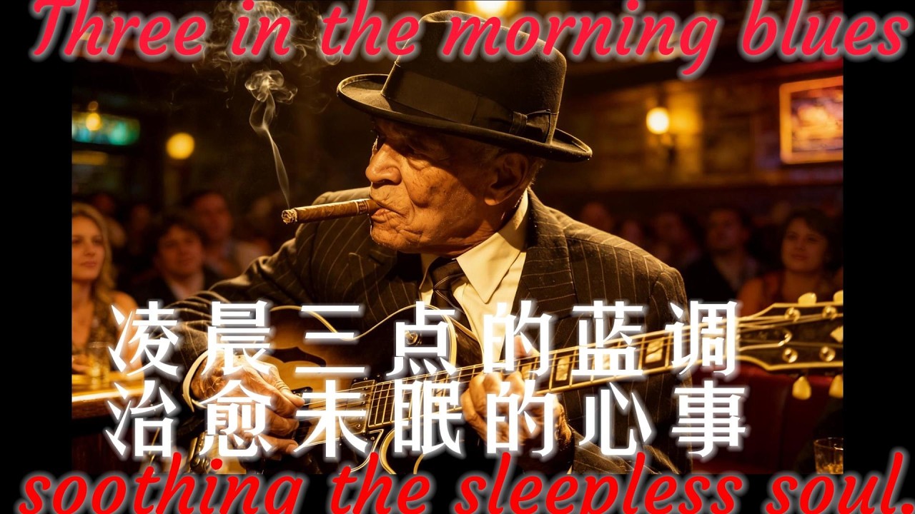 凌晨三點的藍調，治愈未眠的心事Three in the morning blues, soothing the sleepless soul.#ChicagoBlues#助眠 #Audiophile
