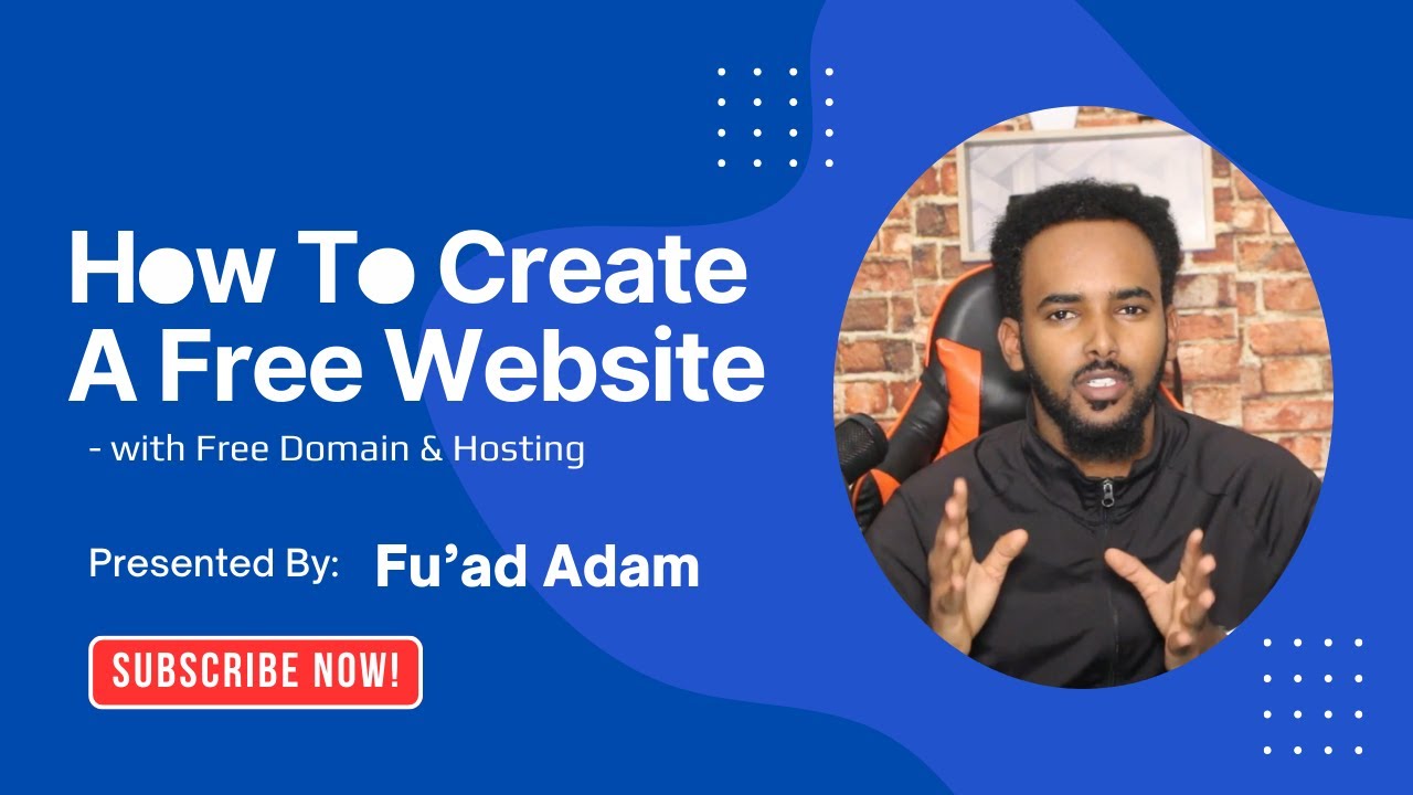 Sida Loo Sameeyo Website Bilaash ah - Domain & Hosting Lacag la'aan ah