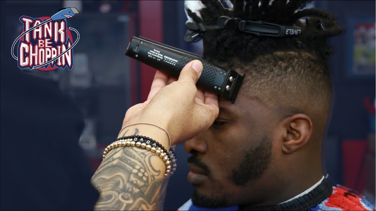 Bald Fade With Dreadlocks | Barber Tutorial