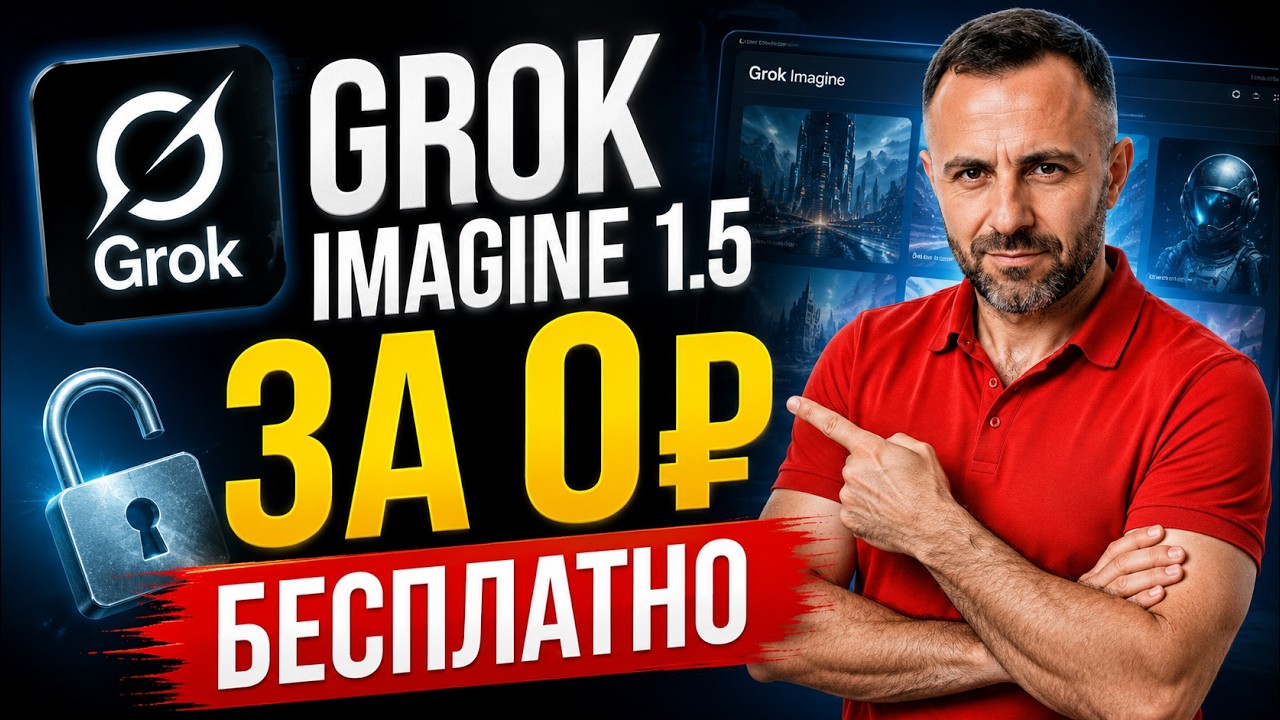 Зачем платить за Grok Imagine 1.5? Пользуйся БЕСПЛАТНО