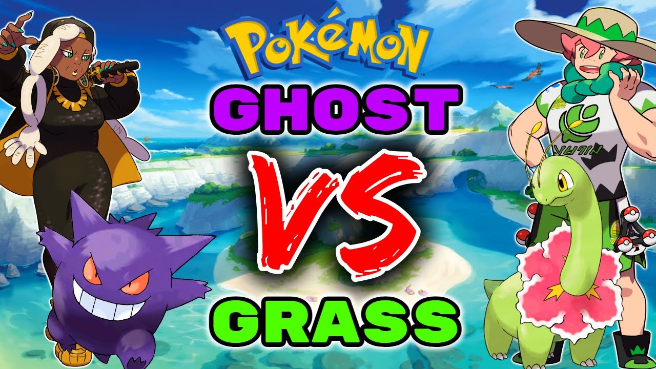 We Only Catch Ghost or Grass Pokemon... Then We FIGHT!