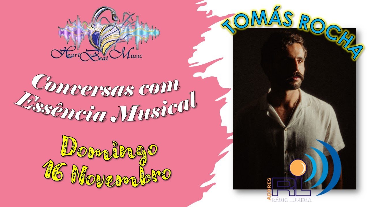 conversas com essência musical com  Tomás Rocha