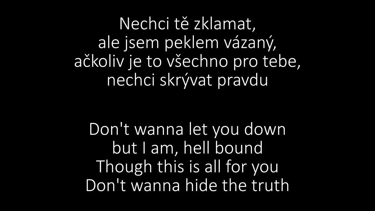 Demons lyrics cz