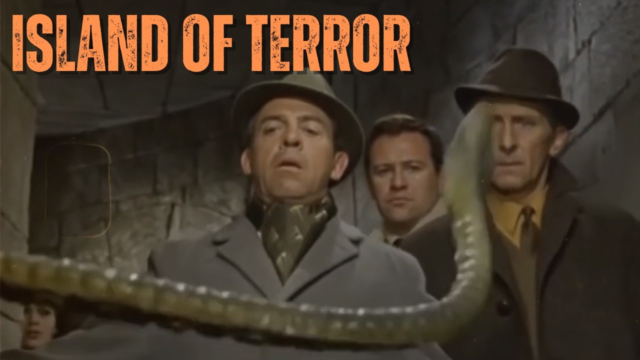 ISLAND OF TERROR - Man Vs Science Gone Wrong in this Classic Creature Feature!