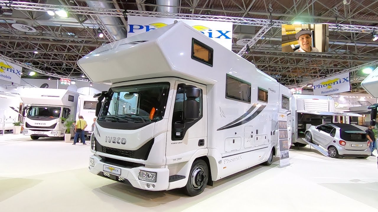 Phoenix Top Alkoven 8800 BML RV luxury Motorhome Iveco Camper Van walkaround and interior V0226