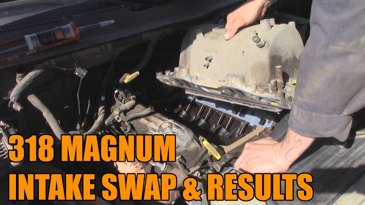 Dodge 318 Magnum Intake Install