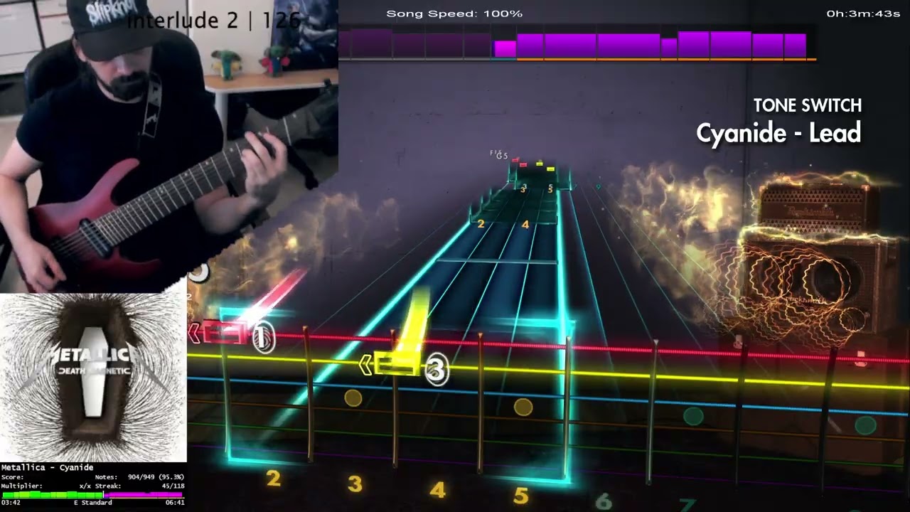 Metallica - Cyanide - 90.05% - Rocksmith - Guitar Lead