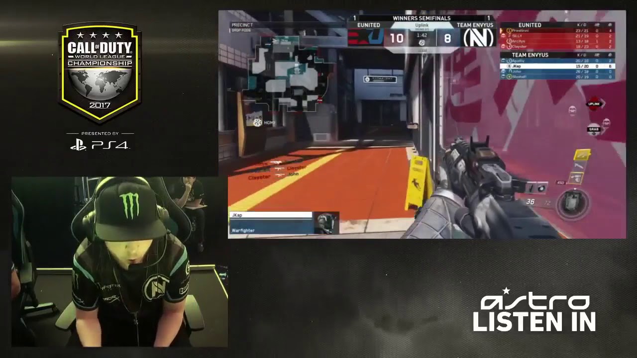 Team EnVyUs' INCREDIBLE 0-10 Comeback Listen-in Powered by ASTRO Gaming - CWL Championship 2017