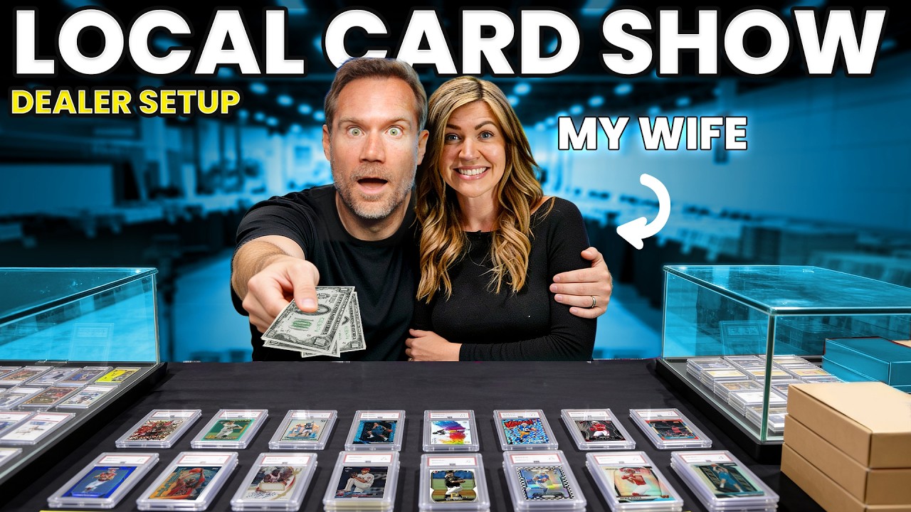 I Set Up as a Card Dealer with My Wife!