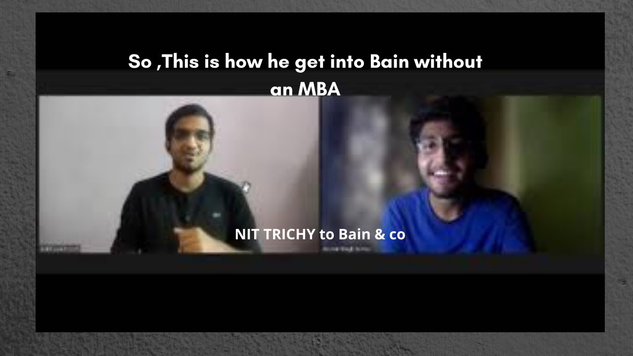 How to get into BCG , Bain, McKinsey without an MBA.