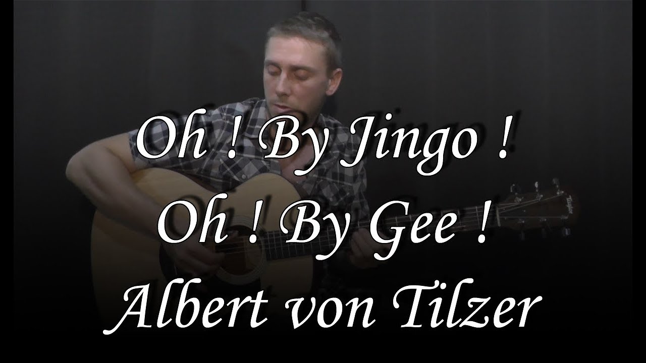 Oh ! By Jingo ! Oh ! By Gee ! (Albert von Tilzer) Guitar cover