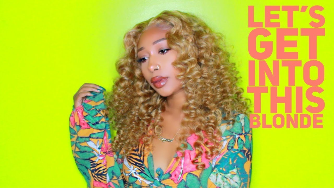 This Honey Blonde Wig Though!!!| Ft. Eayon Hair
