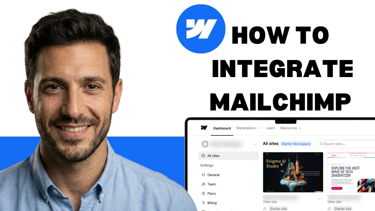 How to integrate Mailchimp and Webflow (full guide)