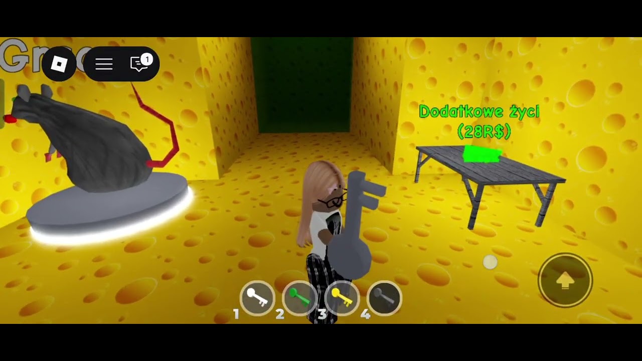 Cheese escape roblox secret ending //English version//