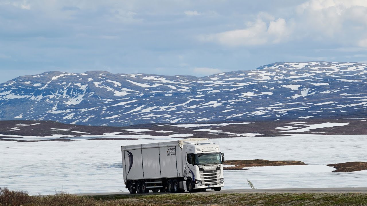 Scania 560 S field test in the mountains of northern Scandinavia (Extended Version)
