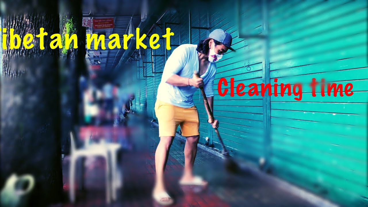 Tibetan market Dehra Dun || cleaning  time || opening soon || 2020 ||Tibetan vlogger