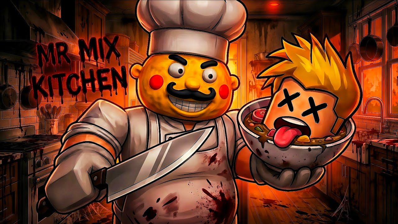 Mr Mix Cooked Me For The Dinner In Roblox! Escape Or Caught?