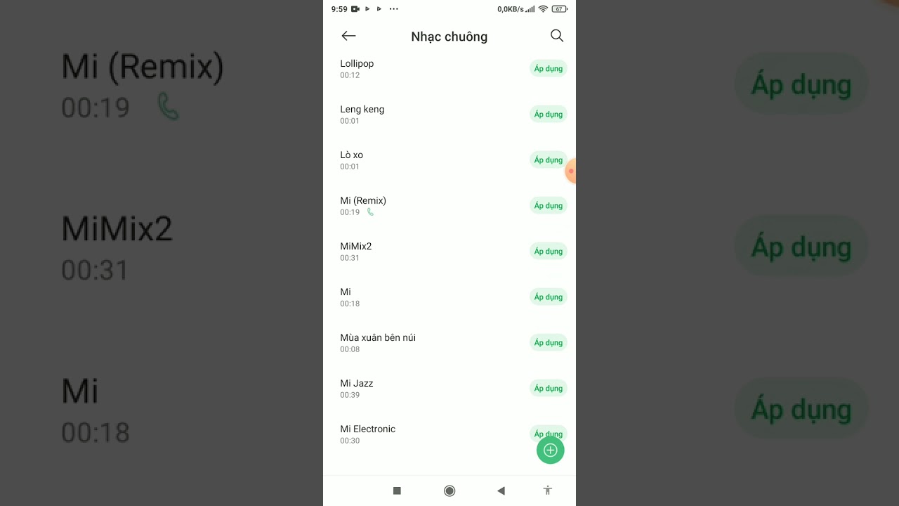 Xiaomi Mi Mix 2 ringtones (Please read descriptions before comments)