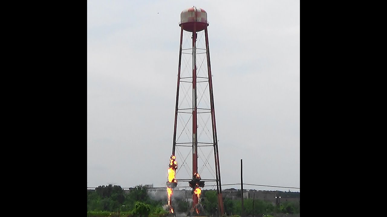 ETTP Water Tower @ Oak Ridge DOE Reservation - Controlled Demolition, Inc.