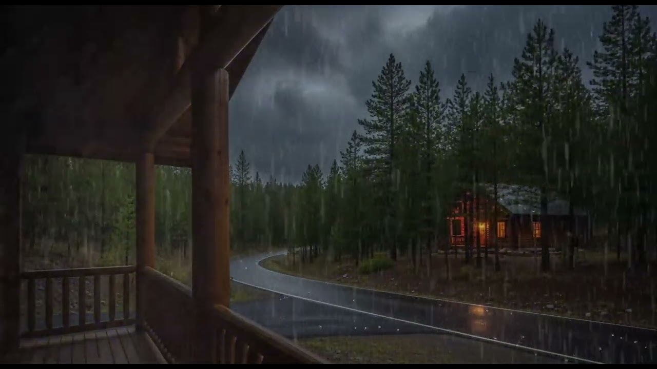Heavy Rain Sounds for Sleeping 🌧️ Fall Asleep Faster, Stay Asleep Longer (Deep Sleep Aid)