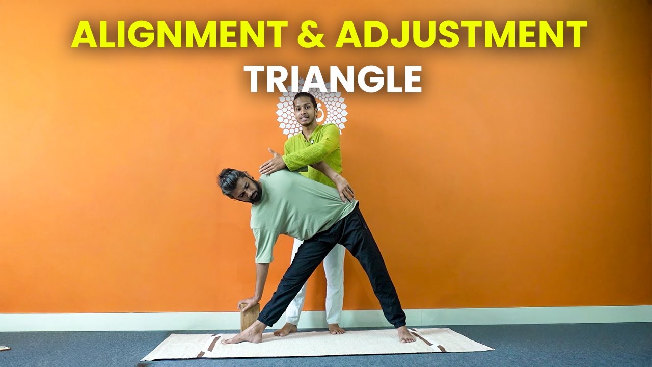 Alignment & adjustment of triangle pose