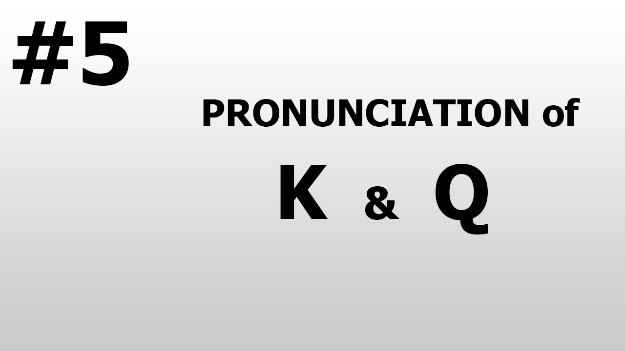 LEARNING BRAZILIAN PORTUGUESE | K and Q