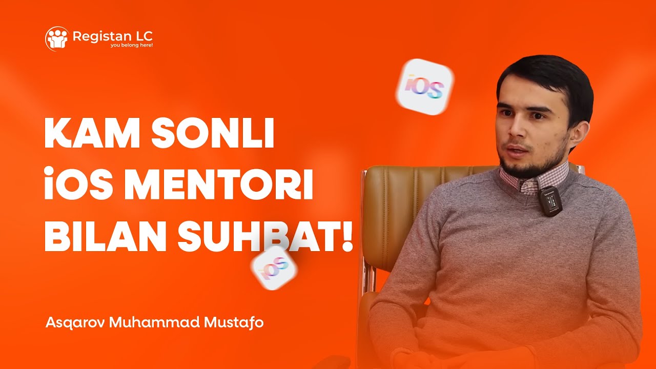 Kam sonli iOS mentori bilan suhbat!