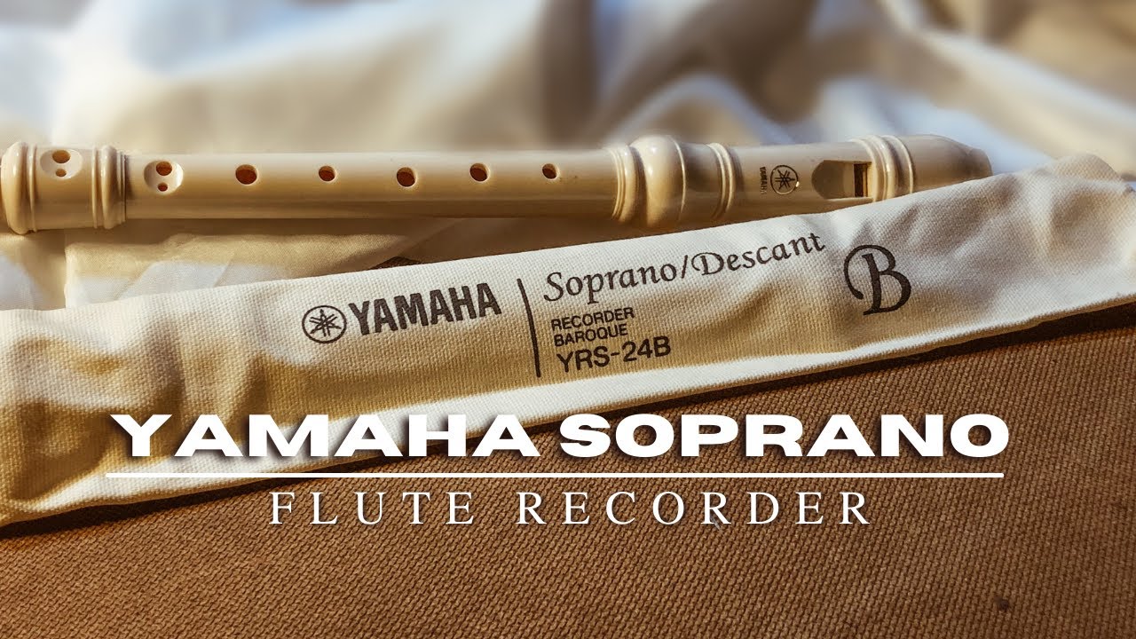 UNBOXING BAROQUE FLUTE RECORDER | YAMAHA YRS-24B | Cahrl Raagas