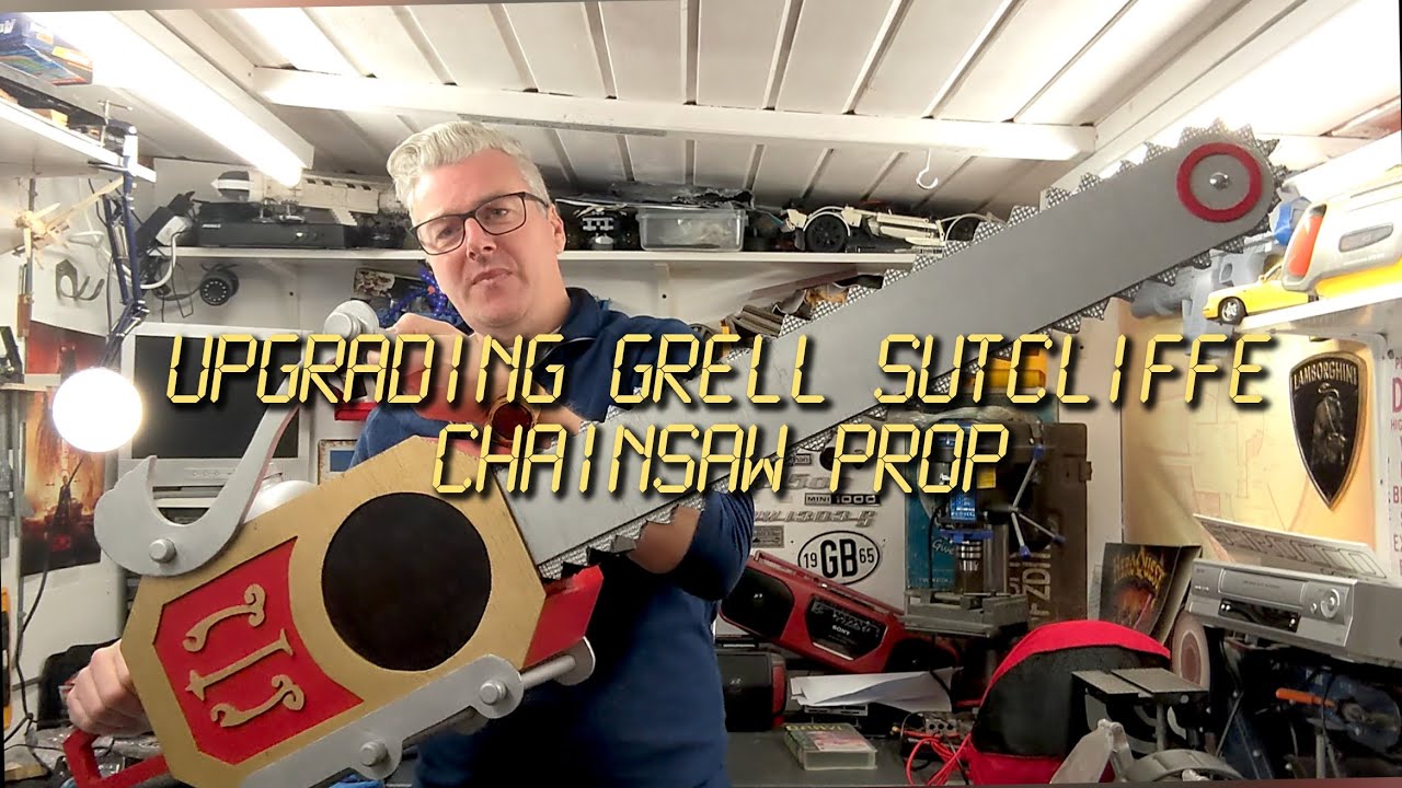 Grell Sutcliffe prop anime chainsaw upgrade