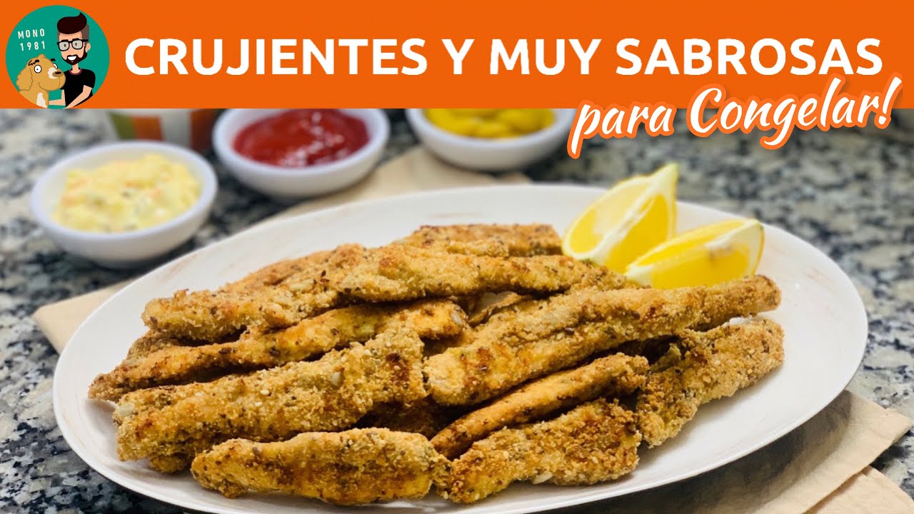 Cómo Hacer Tiras de Pollo al Horno (Fingers de Pollo). Receta Fácil y Económica / MONO 1981