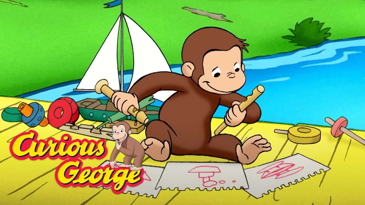 George Builds a Boats ⛵️ Curious George 🐵 1 Hour of Curious George Adventures 🐵
