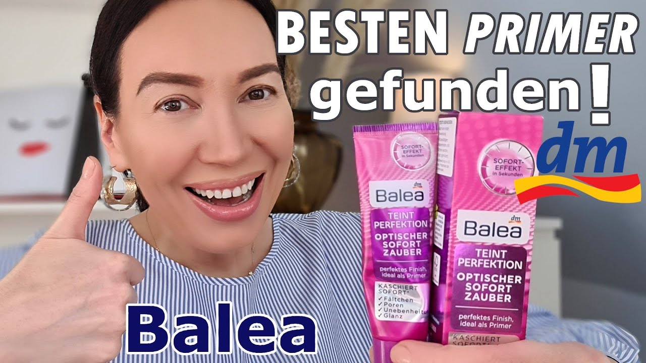 BALEA BESTER GÜNSTIGER PRIMER Teint Perfektion Optischer Sofort Zauber TEST NataliNordBeauty