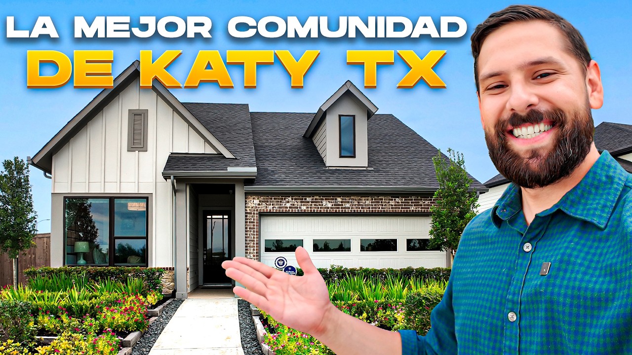 Es esta la MEJOR comunidad de casas nuevas en KATY TX? Bienvenidos a la comunidad de GRANGE