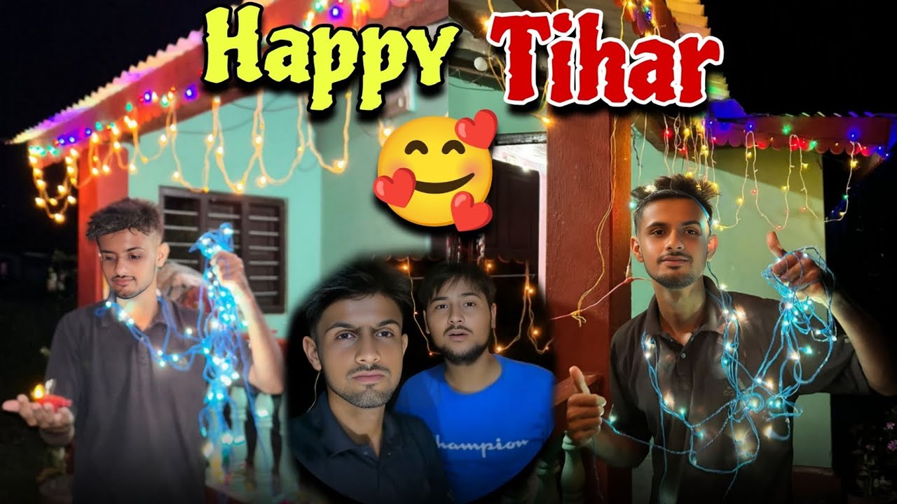 Happy Tihar Everyone 🥰 Happy Diwali🎇 ||Sagar Vlog|| @SagarVlog-S 