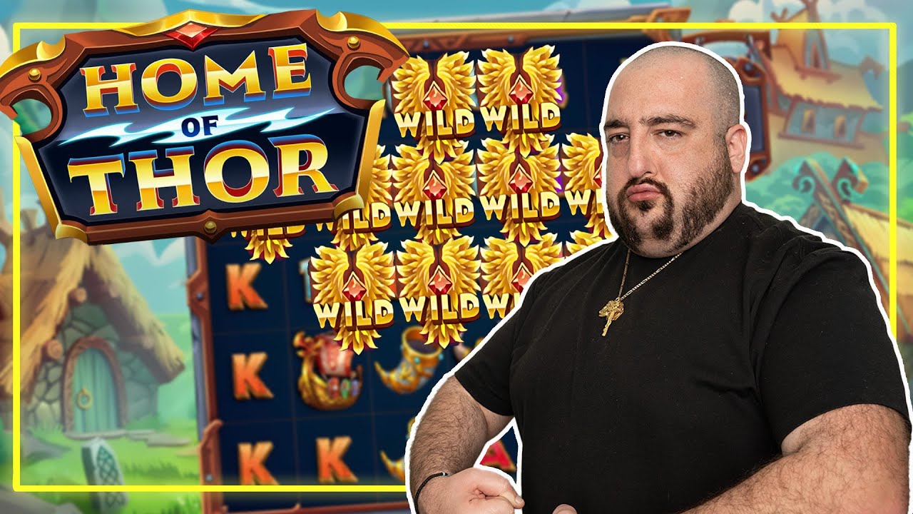 Max Win: 15,000x!!! Home of Thor by Backseat Gaming - NEW SLOT!