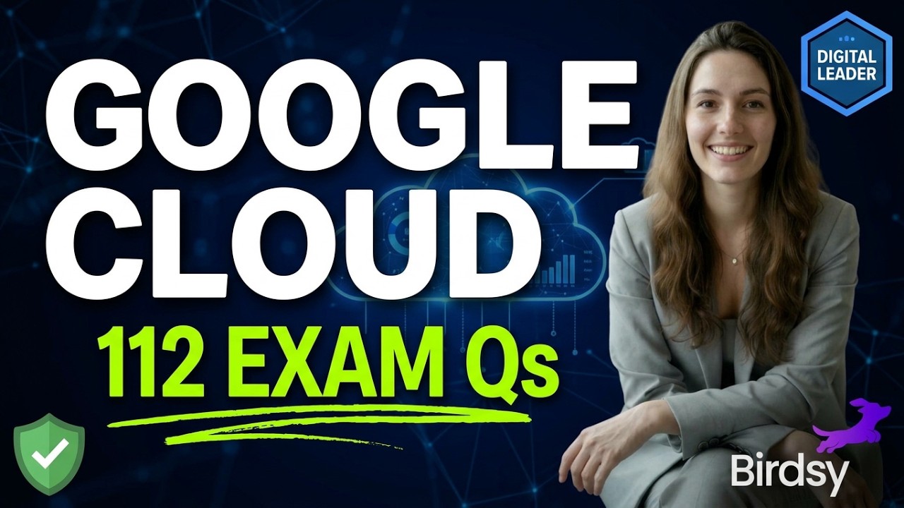 🚀 Сдайте экзамен Google Cloud Digital Leader с помощью этих 112 вопросов