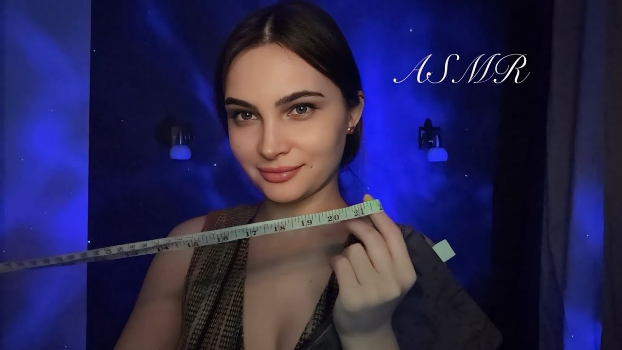 АСМР АТЕЛЬЕ Снятие мерок, выбор ткани / Ролевая игра / ASMR Tailor