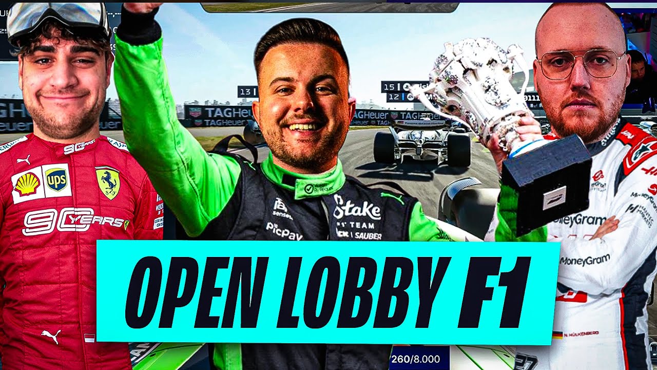 Broski GEWINNT sein 1. RENNEN 😍🏆 F1 OPEN LOBBY mit ZARBEX, ELIGELLA, KROKO uvm.. 🏎️