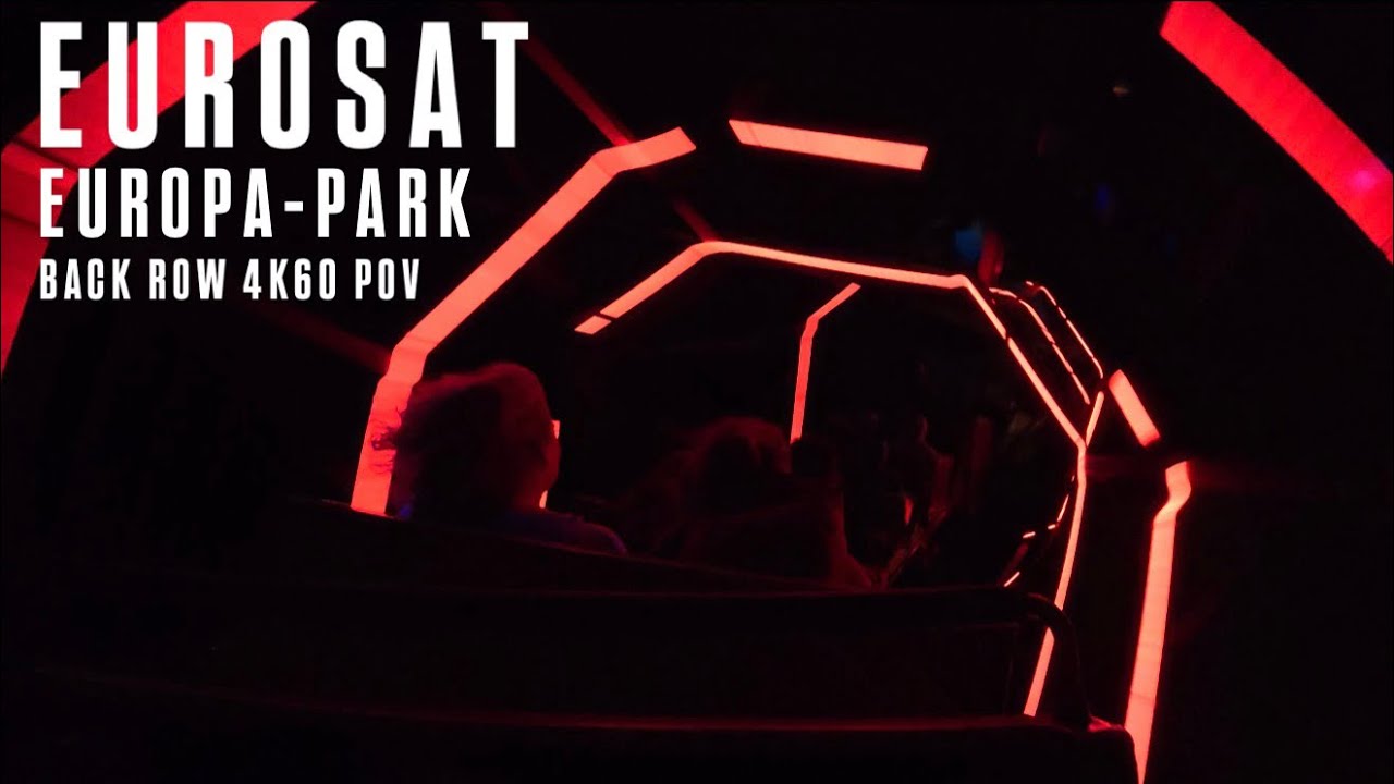 EUROSAT - CANCAN COASTER: Europa-Park | Mack Coaster | Back Row 4K60POV [2025]