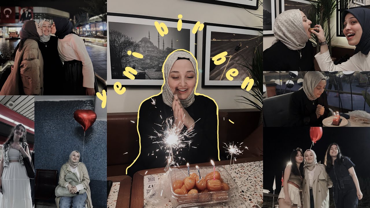 İYİ Kİ DOĞDUM BEN 🎂| yeni yaşım, yeni ben - 22 oldum 🎈🪅