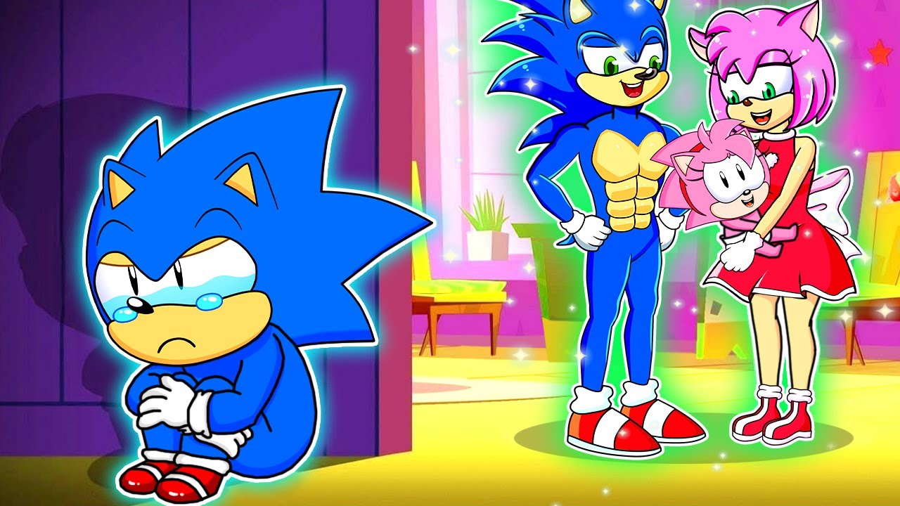 What happened to AMY!? 😥 Mommy, I DON'T LIKE SONIC!!! - Annoying and Sad Family Stories 💔