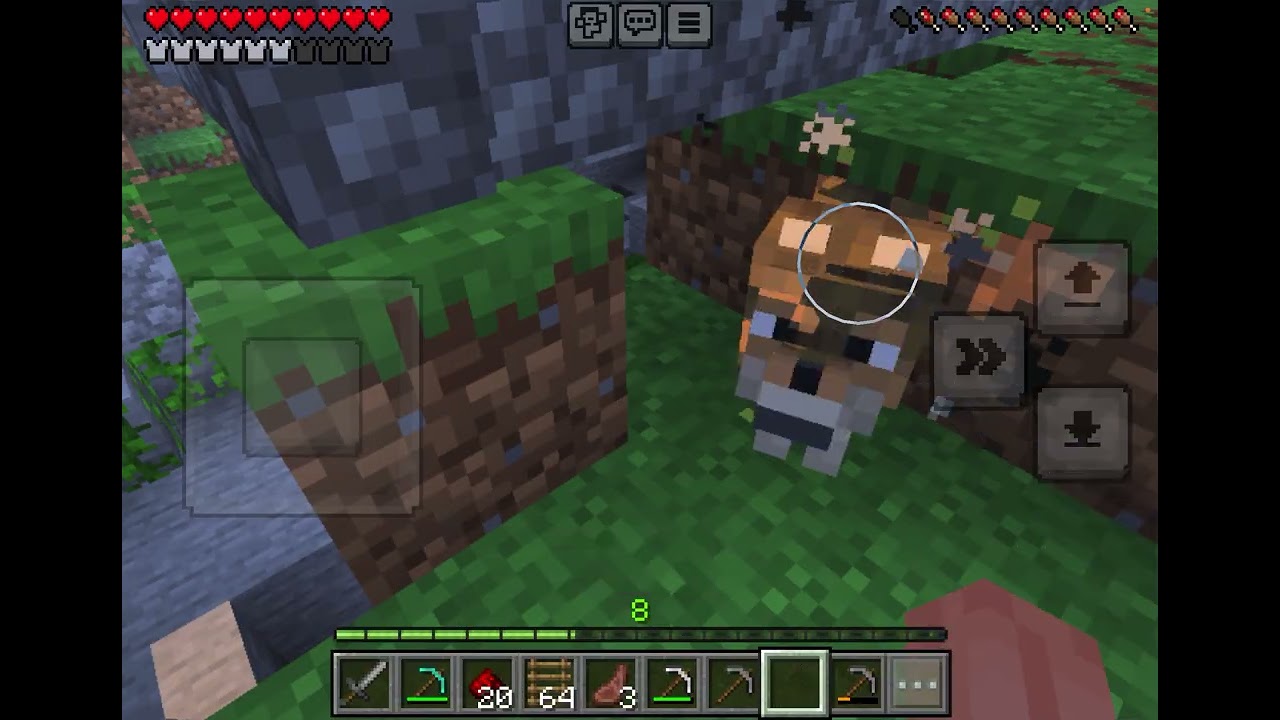 Me playing Minecraft again
