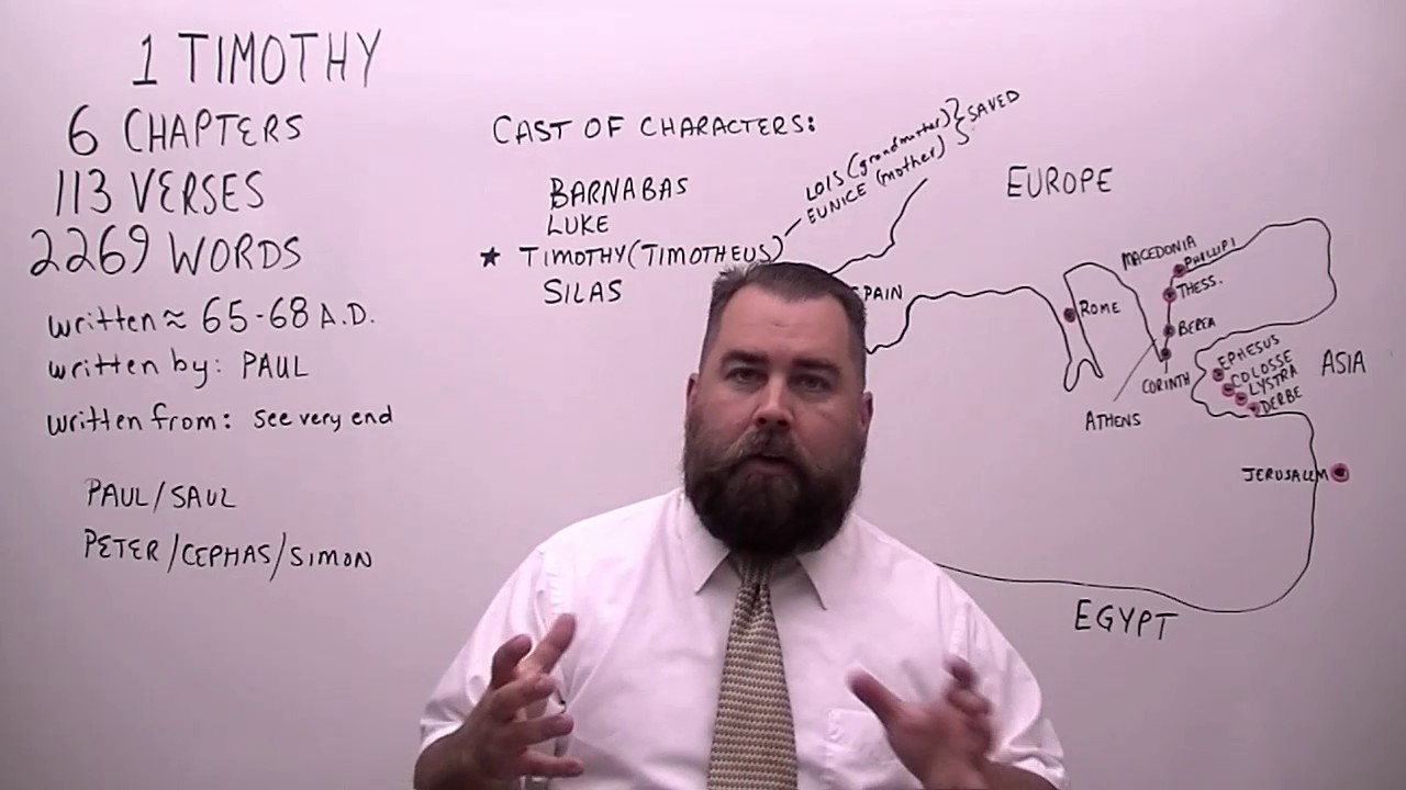 1 Timothy 1:1 Introduction Verse by Verse Bible Study