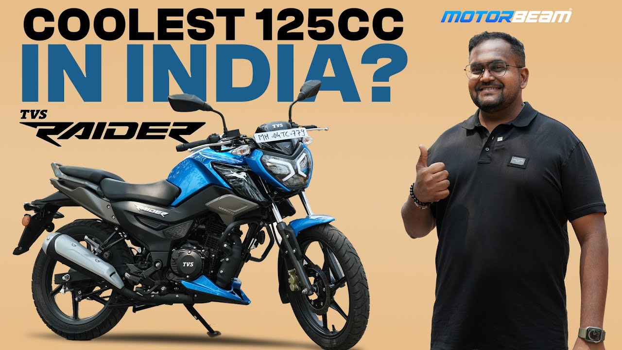 TVS Raider - The Coolest 125cc Motorcycle In India | MotorBeam