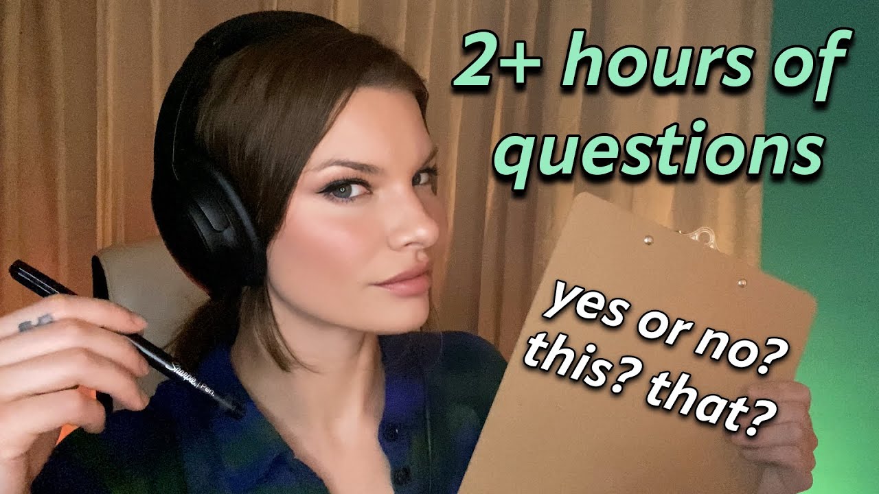 ASMR Answer All 999+ Questions... If You Can