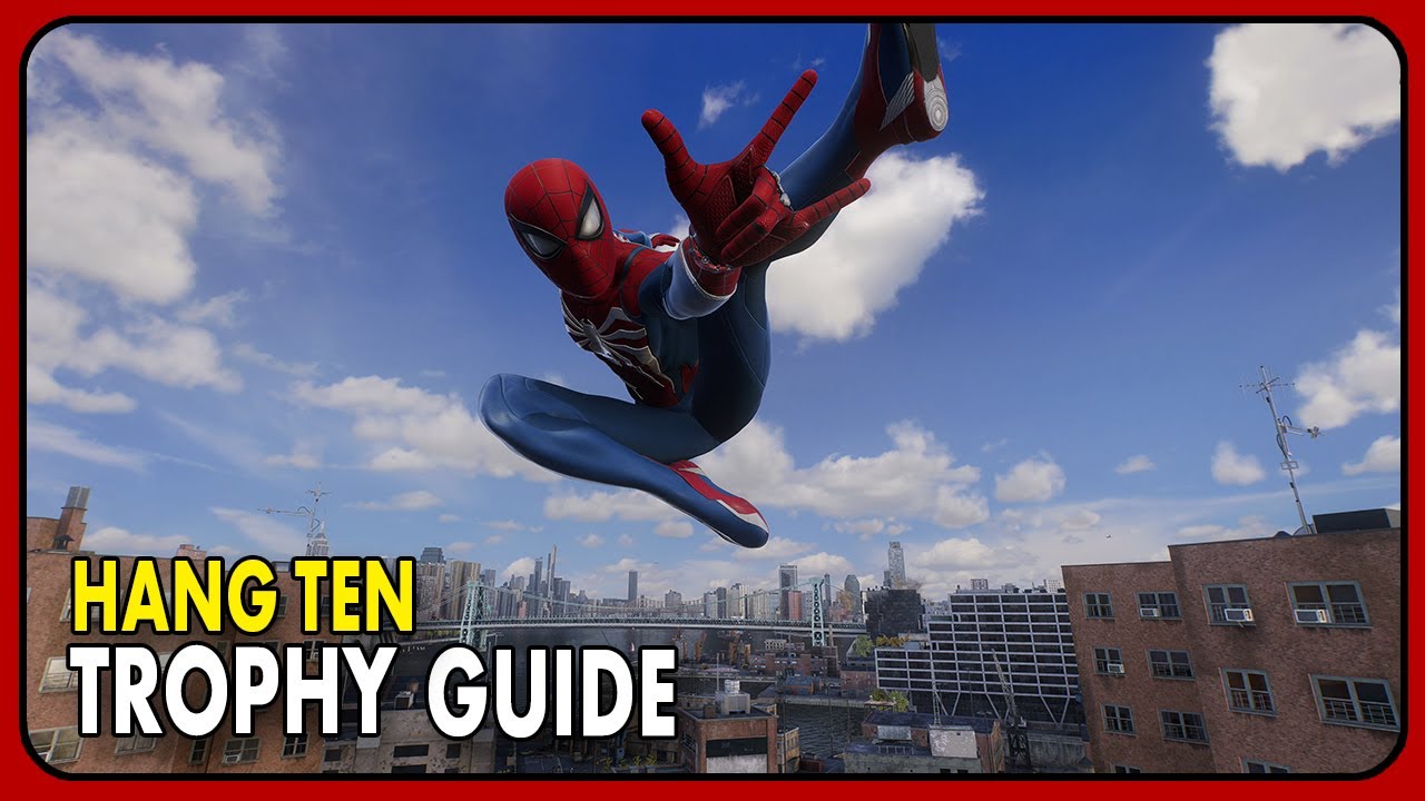 Marvel's Spider-Man 2 Guide | Hang Ten Trophy (30 Air Tricks in a Row)